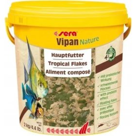   Sera Vipagran Nature 10liter 3kg granulált díszhaltáp (000204)