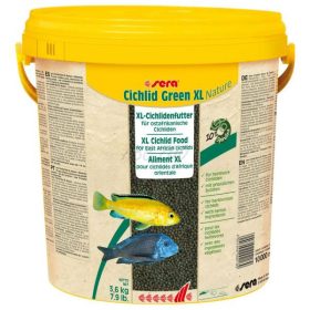 Sera Cichlid Green XL Nature 10l 3,6kg sügértáp  (000218)
