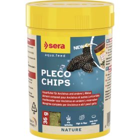 Sera Pleco Chips Nature 100 ml algaevő haltáp (000510)