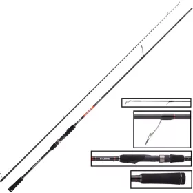   Balzer Shirasu Rods Medium Crank 2,42m 22-53g 2r pergető bot (0011567242)