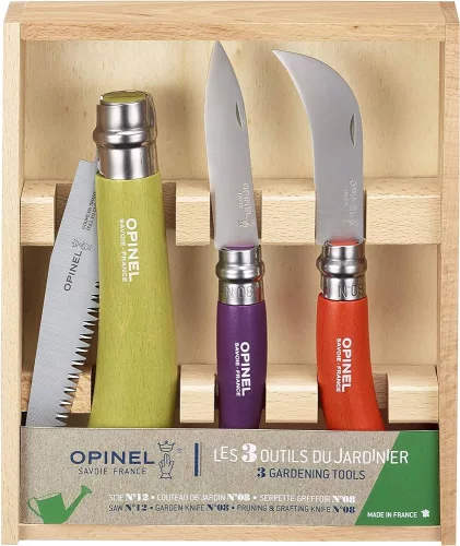 Opinel Collecting The 3 Tools Box Kések+Fűrész+Díszdoboz Szett (O-001617)