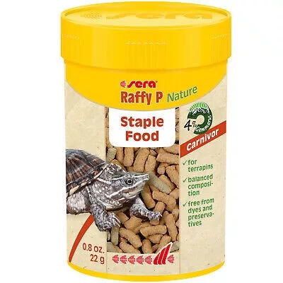 Sera Raffy P Nature Víziteknős Táp  100ml prémium minőségben (001840)
