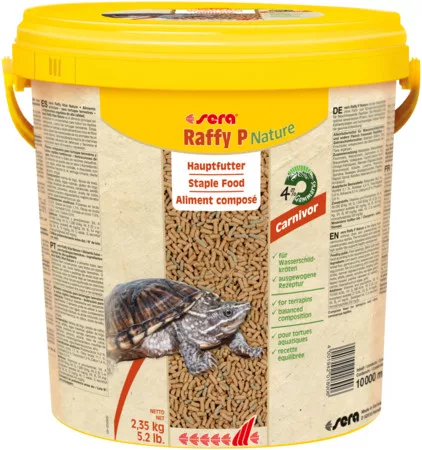 Sera Raffy P Nature Víziteknős táp 10l prémium minőségben (001890)
