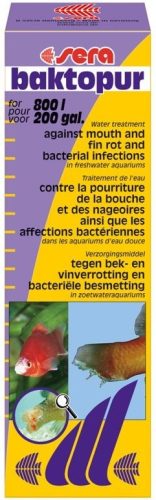 Sera Baktopur  50 ml halgyógyszer (002550) baktériumos Fertőzésre