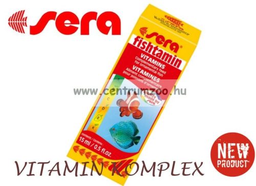 Sera Fishtamin 100 ml New Formula vitamin halaknak (002740)