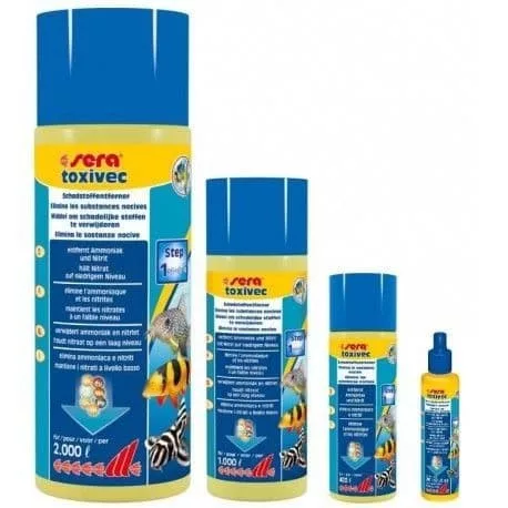 Sera Toxivec 250ml - az alga és méreganyag mentes víz (003002)