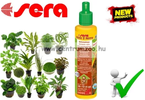 Sera Flore 2 Ferro Növénytáp   50ml (003344)