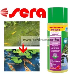  Sera Pond Phosvec -  500 Ml -  5m3-hez Algák Növekedése, Szaporodása ellen (7461)