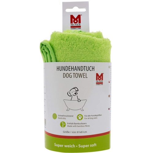 Moser Towel Green - Törölköző nedvszívó törlő 61x61cm (0092-6065)