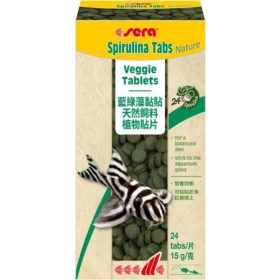Sera Spirulina Tabs 24 db  tablettás díszhaltáp (00920)