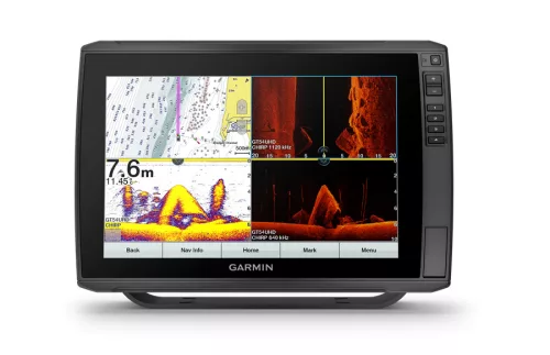 Garmin Echomap Ultra 122Sv W/O Xdcr Halradar Oldallátó Jeladóval  ( 010-02113-00)