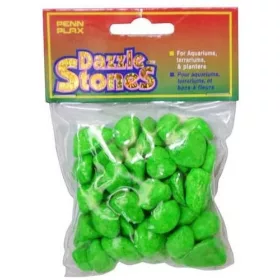   Penn Plax Dazzle Stones Akvárium Dekor Aljzat Kavics - Zöld 220g (010361)