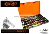 Rok Fishing Performance - Hookbait Box 371 Orange - aprócikkes doboz  35,5x23x3,6cm   (020017)