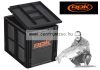 Rok Fishing Performance - Rok Crate 433 Black + Cover - rekesz tetővel 40x30x32cm  (020086)