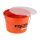Rok Fishing Performance - Round Bucket Orange 3In1 Set - 13l vödör + 4l tál+fedél  (030221)