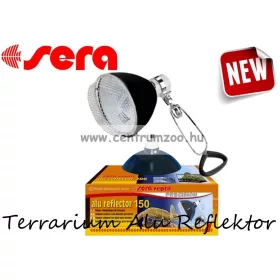   Sera Terrarium Alu Reflektor Terráriumi Lámpatest Kerámia Foglalattal (32014)