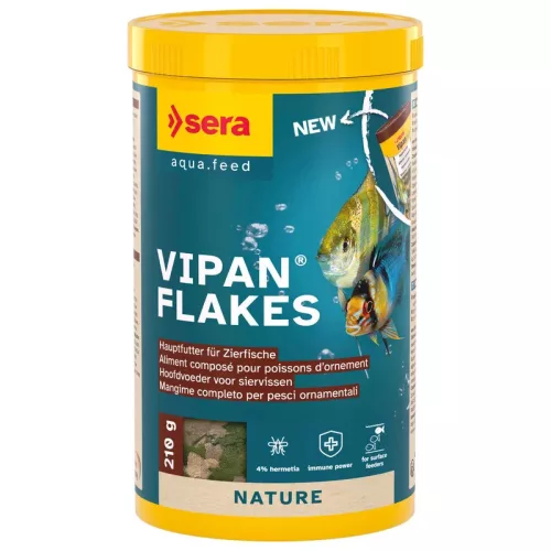 Sera Vipan Nature 1000 ml Flakes lemezes díszhaltáp (032240)