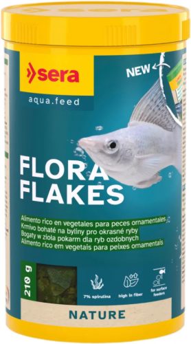 Sera Flora Nature 1000 ml lemezes díszhaltáp (032246)