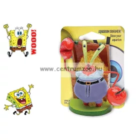   Spongebob Spongyabob Dekoráció Krabs Rák Úr 5Cm Akvárium Dekorációs Szobrocska (040498)