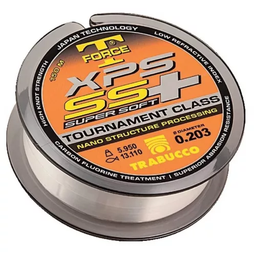 Trabucco T-Force Xps Super Soft Plus 150m 0,16mm monofil zsinór (050-55-160)