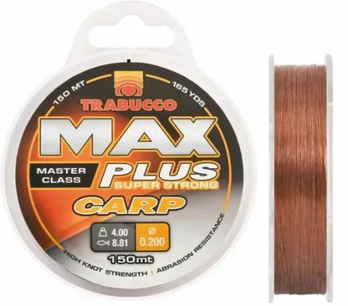 Trabucco Max Plus Line Carp 150m 0,405mm monofil zsinór (057-08-400)