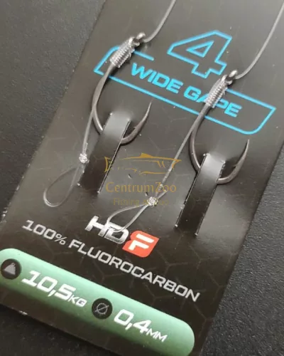 Rok Fishing Stiff-Rig Wide Gape - No8  2db (060617) előkötött bojlis horog