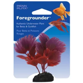  PENN PLAX AQUA LIFE Betta Plant Fan Palm 9cm műnövény lila (069062)