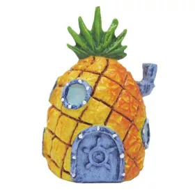   Spongebob Spongyabob Dekoráció  Ananász Házikó 5Cm Akvárium Dekorációs Szobrocska (076466)