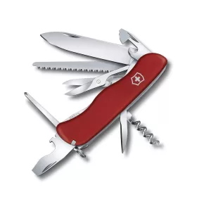   Victorinox Swiss Outrider Red jobb és bal kezes zsebkés, svájci bicska  0.8513