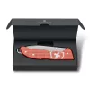 Victorinox Swiss Army Evoke zsebkés Alox Limited Edition 2025, Stone Red zsebkés, svájci bicska (0.9415.L25)