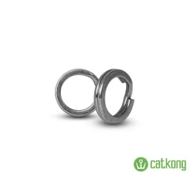   Delphin Catkong Round Split Ring 12mm 110kg harcsás kulcskarika 10db (101000444)