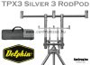 Rod-Pod - Delphin Tpx3 Silver 3 botos bottartó állvány (101000977)