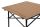 Delphin Campsta összecsukható asztal  60x60x60cm (101001143)