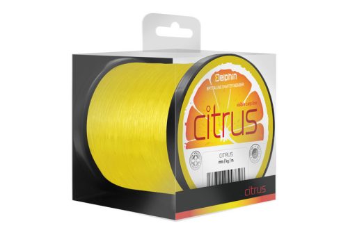 Delphin Citrus Yellow  1200m 0,25mm 5,0kg 11Lbs Bojlis-Feederes zsinór (101001327)