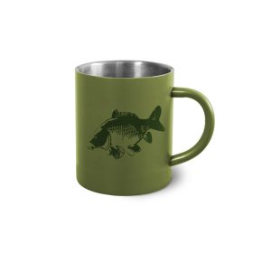   Bögre - Delphin Carp Mug - fém hőtárolós bögre 300ml (101002393)