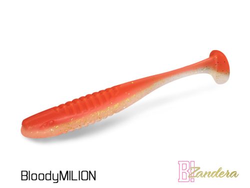 Delphin ZANDERA UV  10cm 5db gumihal Bloody Million (101002594)