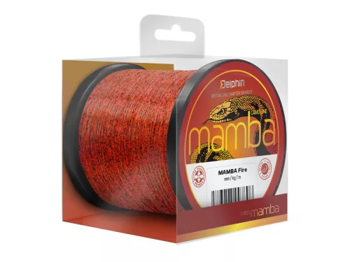 Delphin Mamba Carp Fire 0,28mm 6,1kg 600m bojlis-feederes zsinór (101002746)