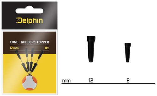 Delphin Cone - Gumi stopper 8mm Line Stops 8mm - gumi stopper (101004422)