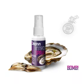   Delphin STINX SPRAY 30 ml rablóhalas aroma spray - áttetsző Osztriga (101004680)