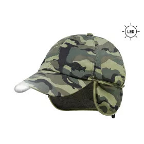   Sapka - Delphin OutLINE Winter Camo Téli LED Light baseball sapka világítással (101005688)