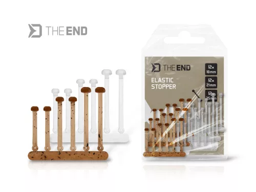 Delphin The END rugalmas stopper 18-21-25mm Ground+Clear 36db (101005882)