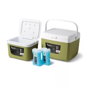 Delphin TwiceBOX 2in1 hűtőláda szett 13l + 5l + 2x400ml (101005906)