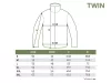Delphin TWIN Zip Fleece kabát XL (101006375)
