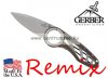 Gerber Remix zsebkés edzett pengével 003640