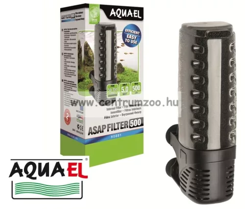 Aquael Asap 500 Belső Szűrő Teknős Terráriumokba 50-150L-Ig (113612)