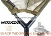 Merítő Daiwa Black Widow Carp Landing Net merítő 100x100cm fej   1r 182cm nyél (11579-180)