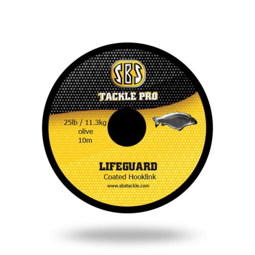 SBS Lifeguard bevonatos előkezsinór 25lb 1,3kg 10m (11CH-25O)