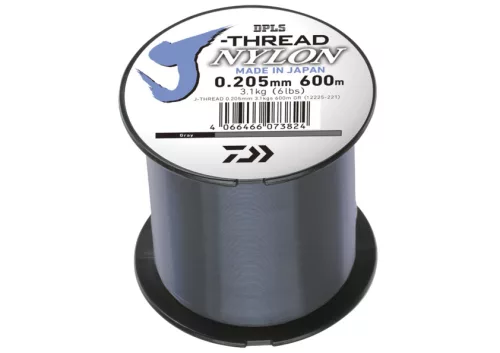 Daiwa J-Thread DPLS 0,205mm 3.1kg 600m Gray főzsinór (12225-221)