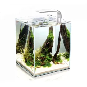   Aquael Shrimp Smart Nano Led Day&Night Akvárium Komplett Szett 19Liter (122979) Fehér