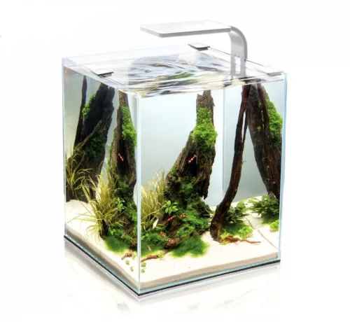 Aquael Shrimp Smart Nano Led Day&Night Akvárium Komplett Szett 30Liter fehér (122981)